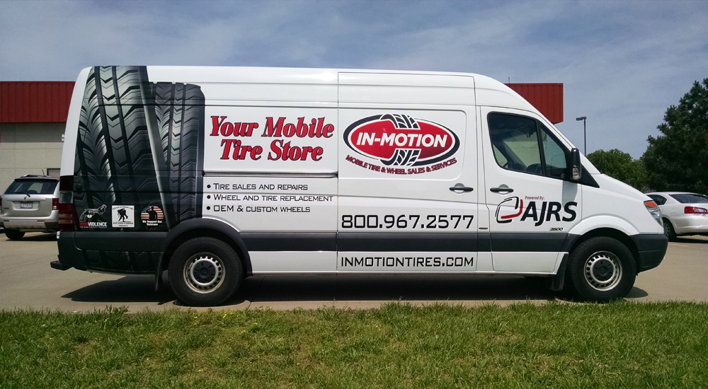 In-Motion Mobile Tire Service Van